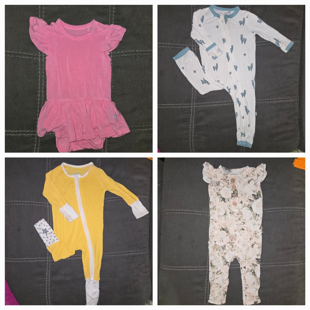0-3m Bamboo Bundle (Posh Peanut, Kyte, Temu, Little Bum Bums)